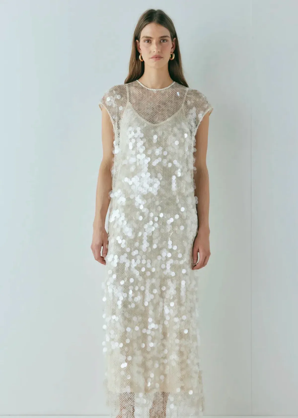 VRG GRL Astrid Maxi Sequin Dress Size 12 - Image 2
