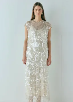 VRG GRL Astrid Maxi Sequin Dress Size 12 for rent on The Volte - image 2