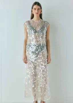 VRG GRL Astrid Maxi Sequin Dress Size 12 for rent on The Volte - image 4