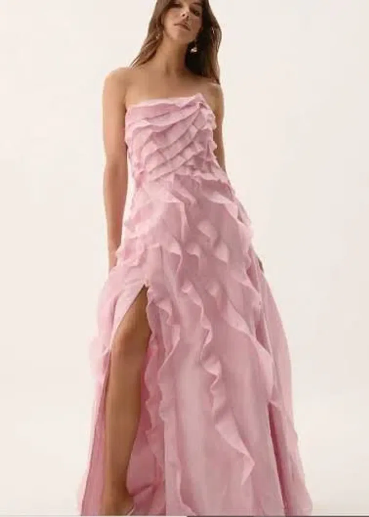 AJE Allarie Gown Pink Size 10 (FOR HIRE) - Image 3