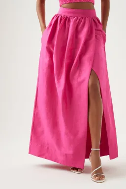 Aje set admiration lace up cropped top size 8 & skirt size 10 for rent on The Volte - image 5