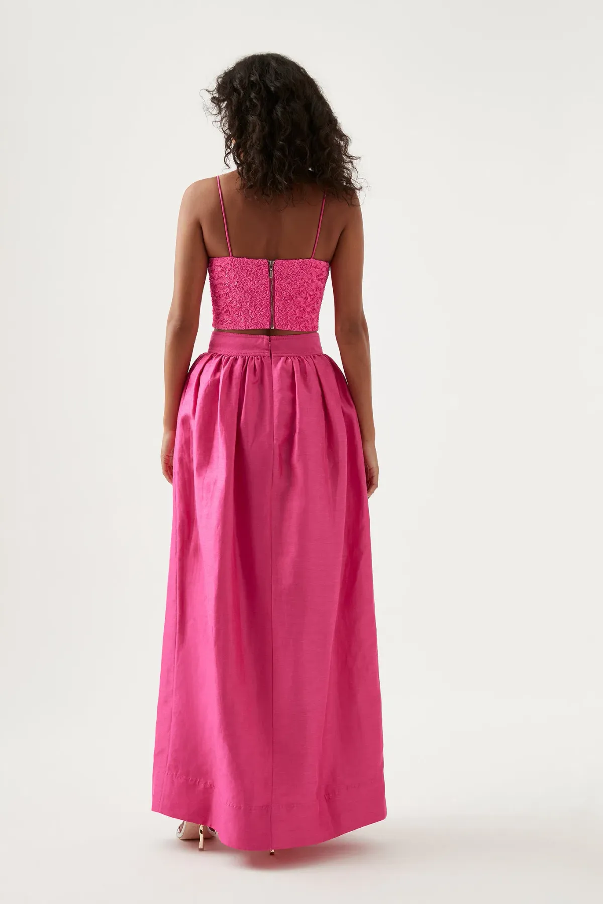 Aje set admiration lace up cropped top size 8 & skirt size 10 - Image 6