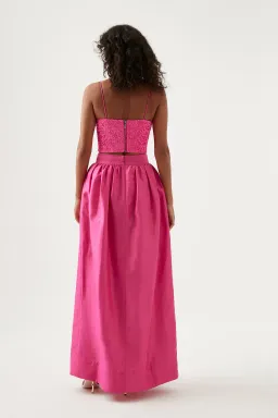 Aje set admiration lace up cropped top size 8 & skirt size 10 for rent on The Volte - image 6