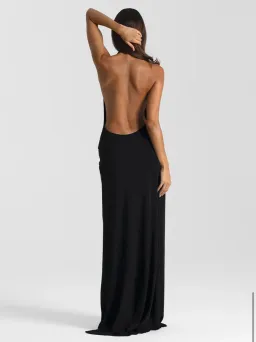 Natalie Rolt Winona Gown Black Size 8 for rent on The Volte - image 3