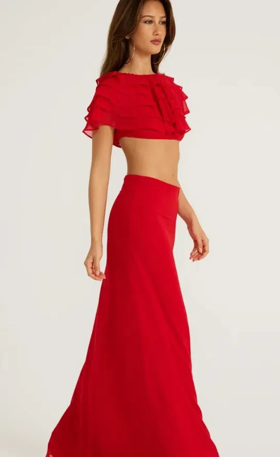 Ance Gria Elizabeth Set in Red Size 8 for rent on The Volte - main image