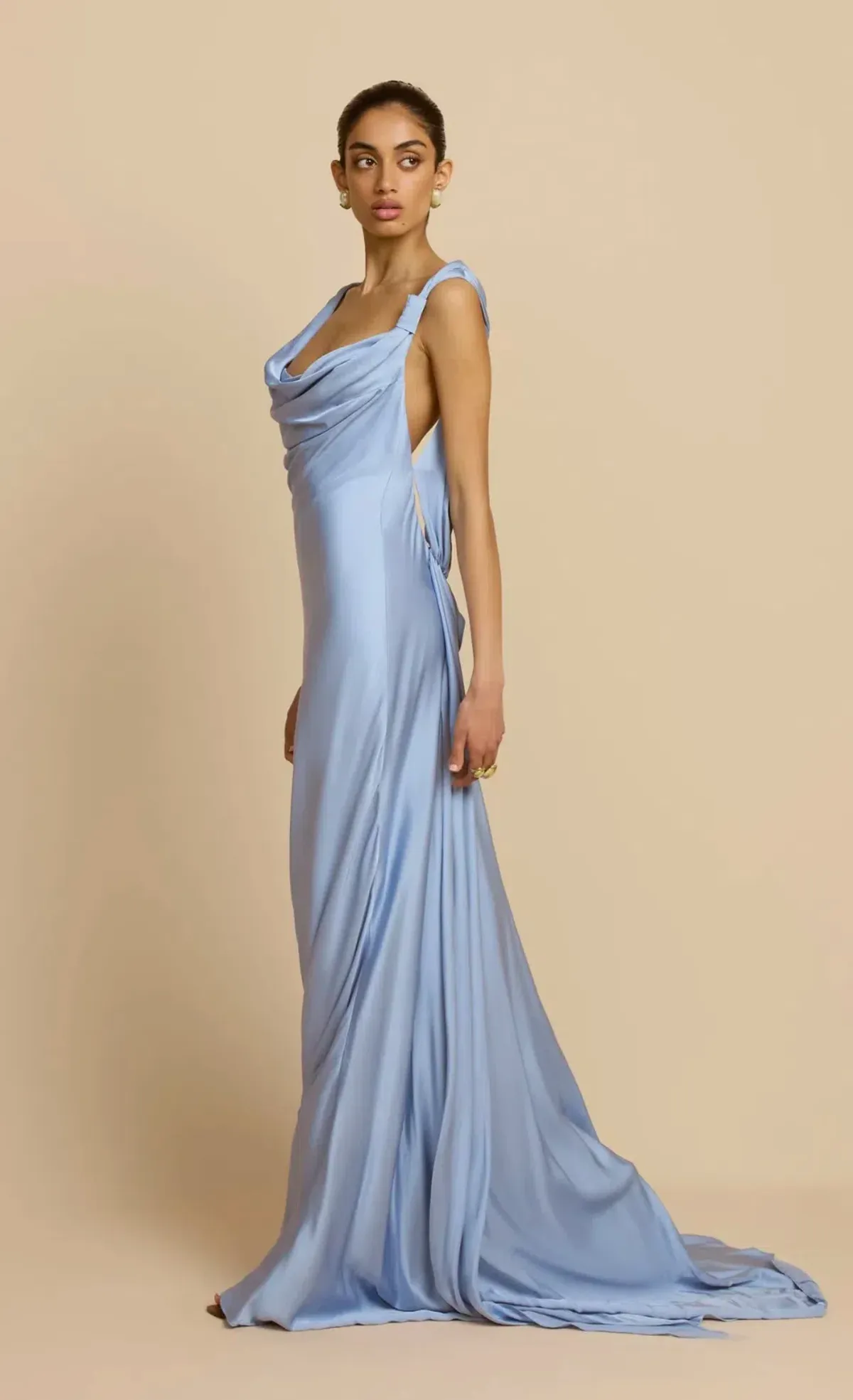 Arcina Ori Darcy dress sky blue size S - Image 2