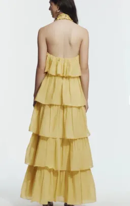 Aje Antonella Gown in Zest Size 10 for rent on The Volte - image 2