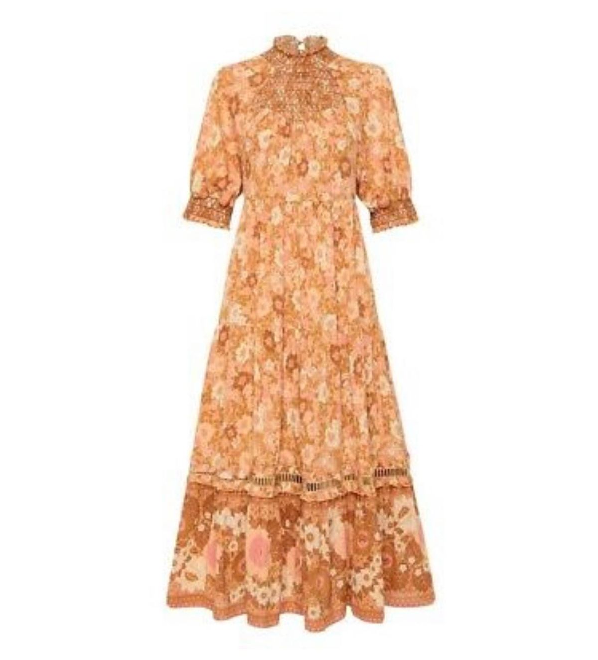 Anne Midi Gown - Peach - Image 2