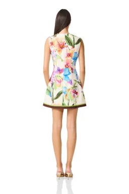 Elliatt Glinda A Line Mini Dress Floral Multi Size L for rent on The Volte - image 5