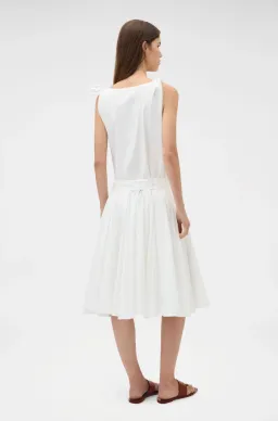 Oroton Shoulder Dress in White size 8 for rent on The Volte - image 4