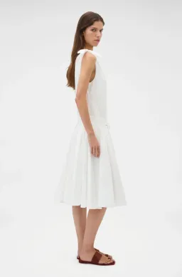 Oroton Shoulder Dress in White size 8 for rent on The Volte - image 2