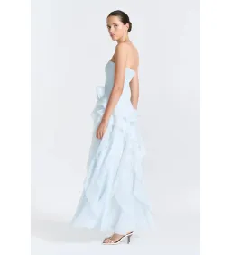 Aje Canyon Gown in Artic Blue Size AU10 for rent on The Volte - image 2