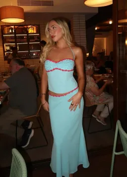 I Am Delilah Jemima Set in Sapphire Size XS for rent on The Volte - image 3