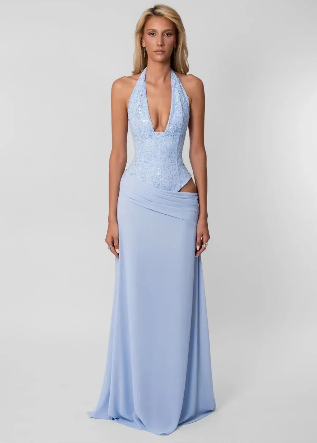Fenity Crystal Maxi Dress Size XS - Image 3