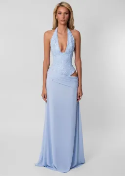 Fenity Crystal Maxi Dress Size S for rent on The Volte - image 3