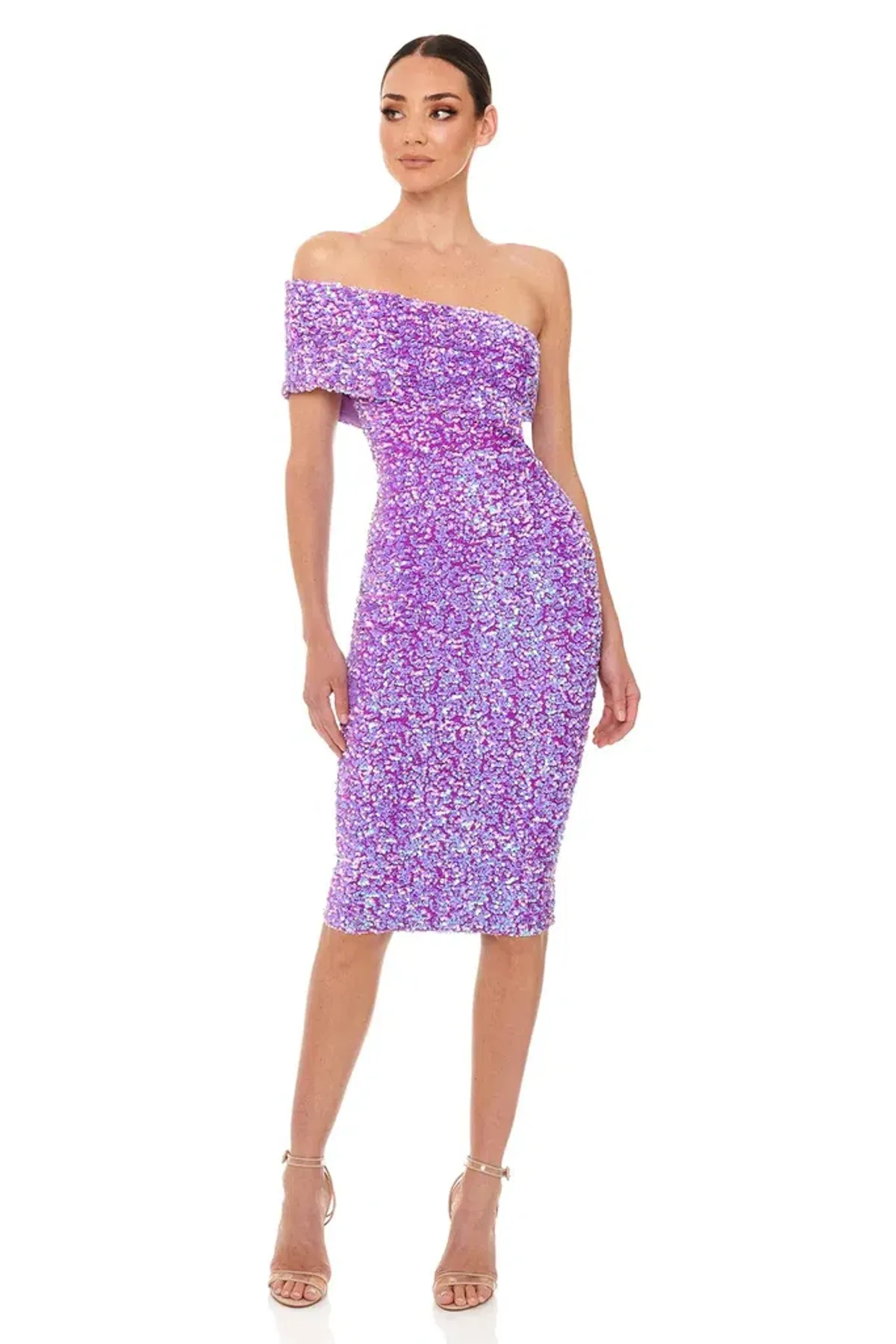 Eliya the Label Alyssa Dress Purple size 8 - Image 1
