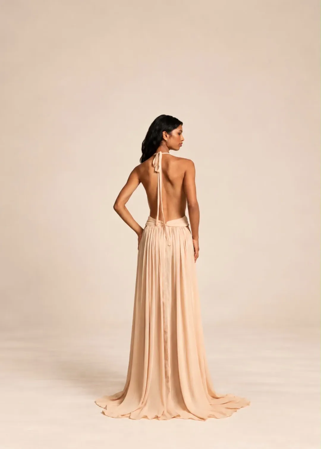ARCINA ORI | FLORENCE DRESS - STONE for rent on The Volte - main image