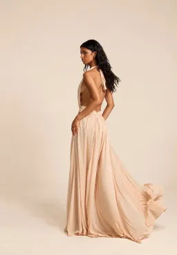 ARCINA ORI | FLORENCE DRESS - STONE for rent on The Volte - image 4