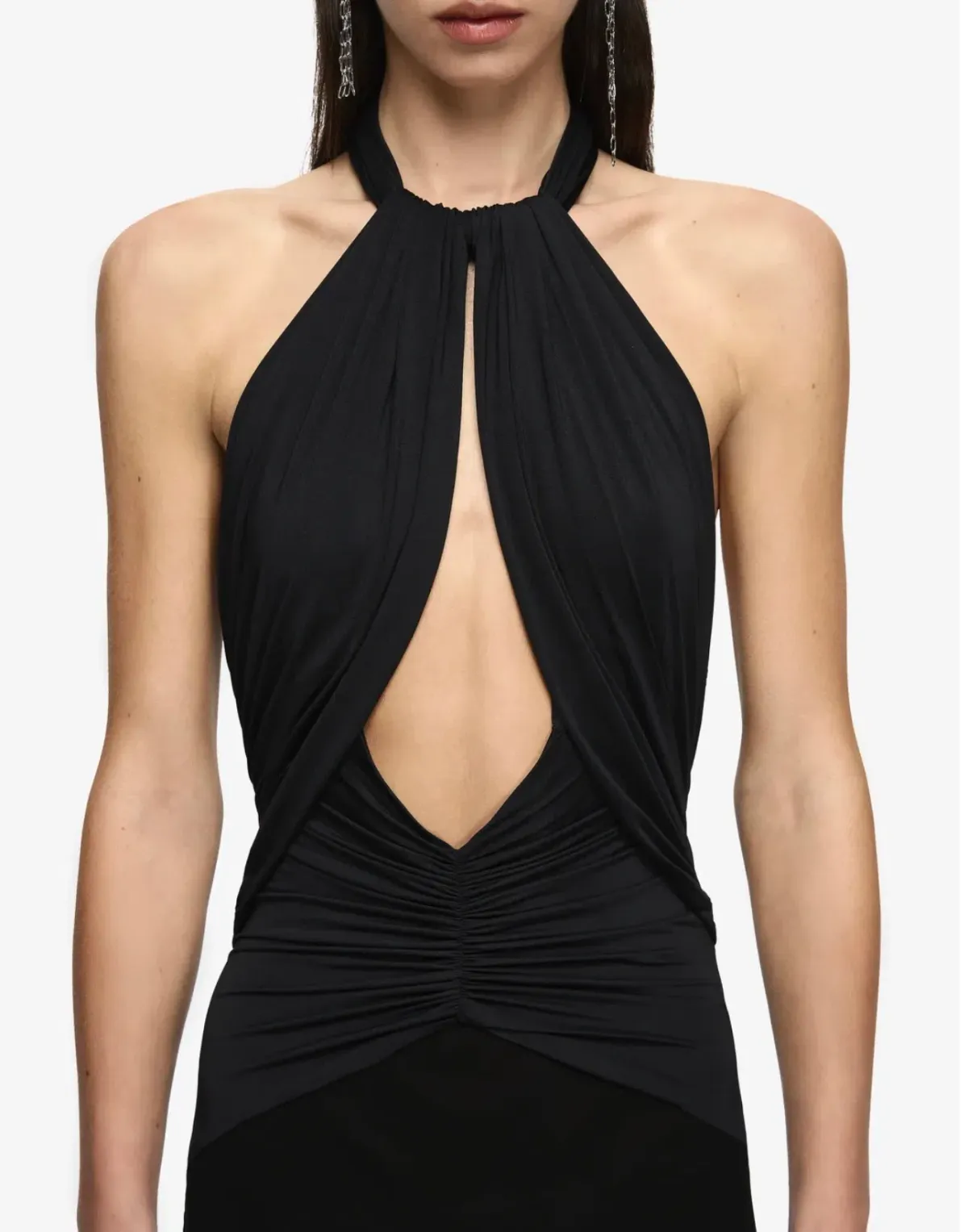 Bec & Bridge Thalia Halter Maxi Dress Black - Image 2