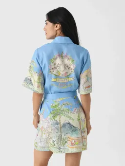 ALEMAIS Anouk Mini Dress Sky Blue Size 10 AU for rent on The Volte - image 5
