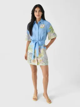 ALEMAIS Anouk Mini Dress Sky Blue Size 10 AU for rent on The Volte - image 2