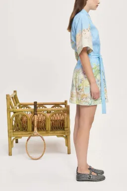ALEMAIS Anouk Mini Dress Sky Blue Size 10 AU for rent on The Volte - image 9