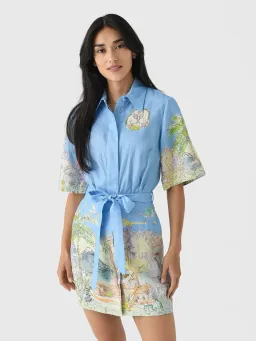 ALEMAIS Anouk Mini Dress Sky Blue Size 10 AU for rent on The Volte - image 1