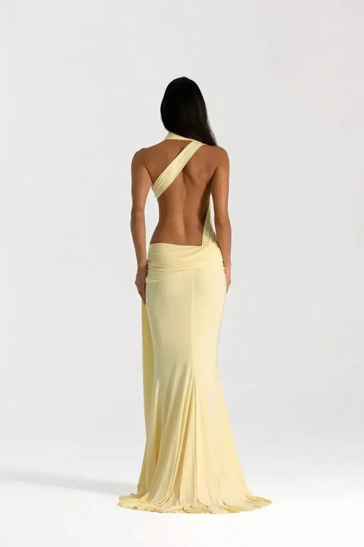 NATALIE ROLT ODETTE GOWN LEMON SIZE 6 (0) - Image 4