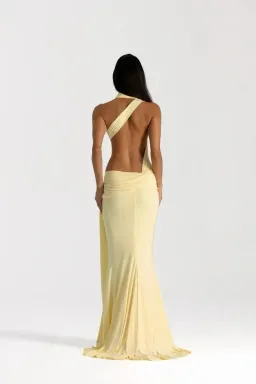 NATALIE ROLT ODETTE GOWN LEMON SIZE 6 (0) for rent on The Volte - image 4