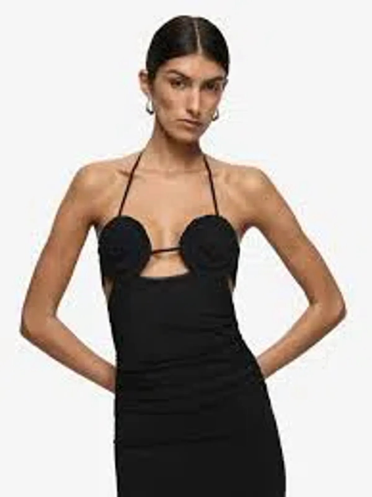 Bec and Bridge Delilah Spiral Maxi Dress Black - Image 3