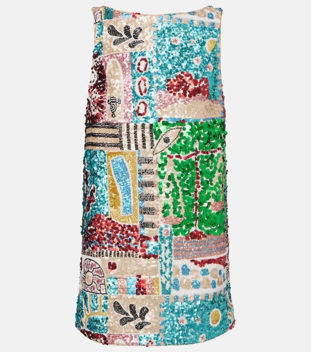 ALEMAIS Jazz Exclusive Embellished Mini Dress Multi Size 8 AU for rent on The Volte - main image