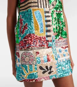 ALEMAIS Jazz Exclusive Embellished Mini Dress Multi Size 8 AU for rent on The Volte - image 15