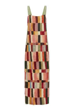 ALEMAIS Marjorelle Embellished Midi Dress Multi Size 8 AU for rent on The Volte - image 5