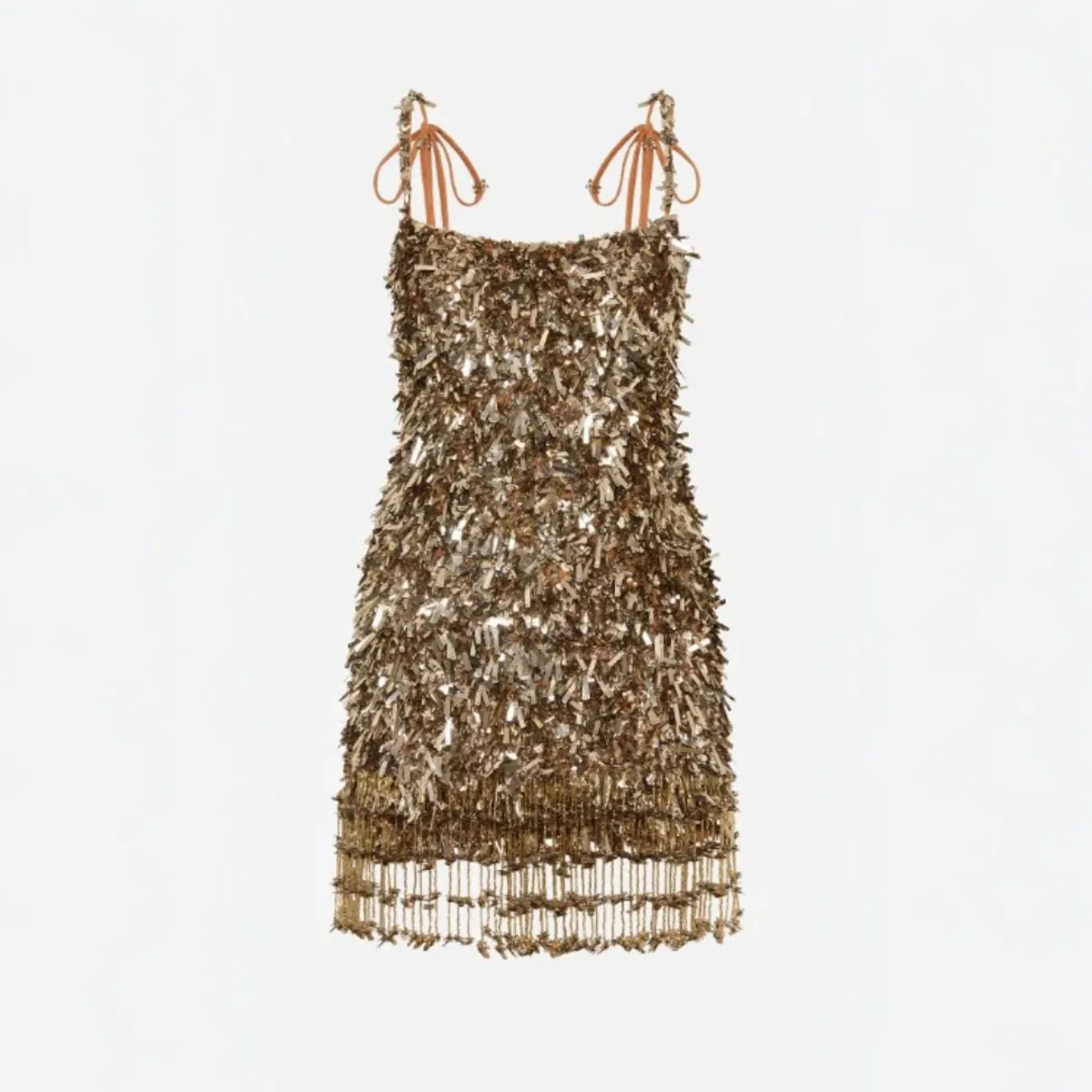 Rachel Gilbert Posie Mini In Gold Size 12 AU - Image 4