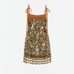 Rachel Gilbert Posie Mini In Gold Size 12 AU for rent on The Volte - image 5
