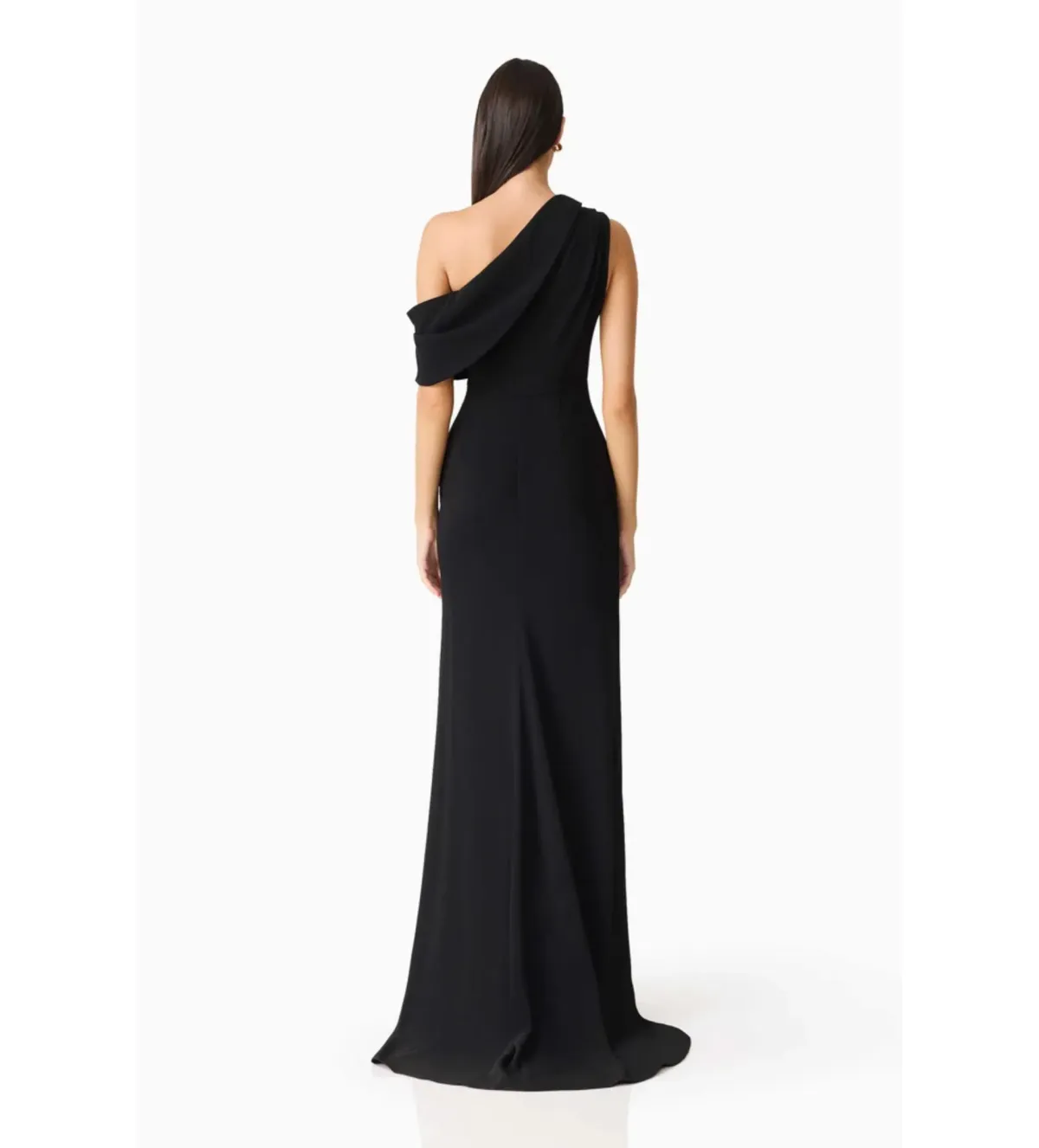 Elliatt Isadora Off The Shoulder Maxi Gown in Black Size L/AU12 - Image 3
