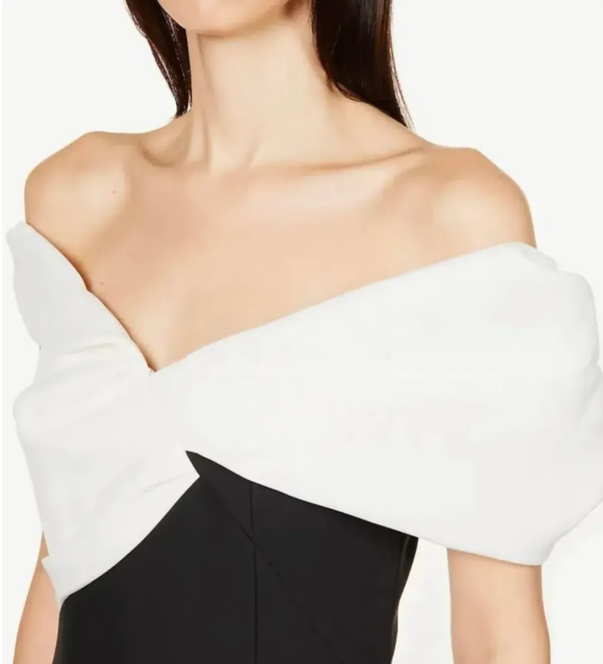 Rachel Gilbert Matteo Mini Dress Black - Image 2