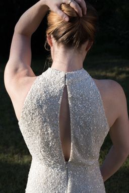 Rachel Gilbert Zali Dress White Size AU 6 for rent on The Volte - image 3
