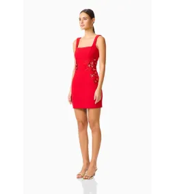 Elliatt Solina Party Mini Dress in Red Size S/AU8 for rent on The Volte - image 2