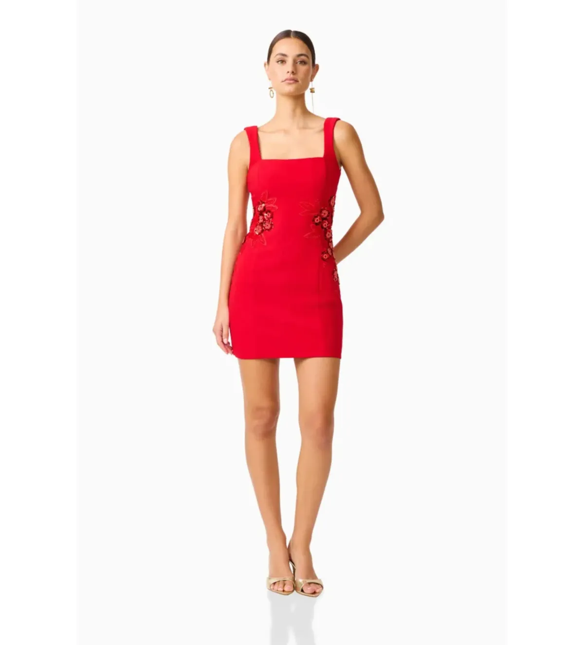 Elliatt Solina Party Mini Dress in Red Size M/AU10 for rent on The Volte - main image