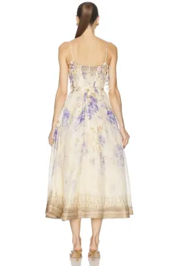ZIMMERMANN THE DAWNING PICNIC DRESS LILAC FLORAL SIZE 1 /AU 10 for rent on The Volte - image 5