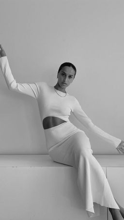 Sir The Label Celle Reversible Dress Midi White | AU 8 for rent on The Volte - image 2
