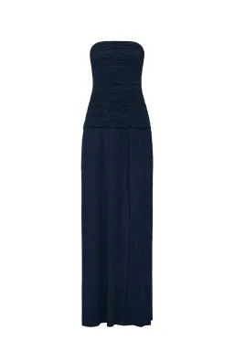 Manning Cartell Double Time Pleat Strapless Dress 6 for rent on The Volte - image 2