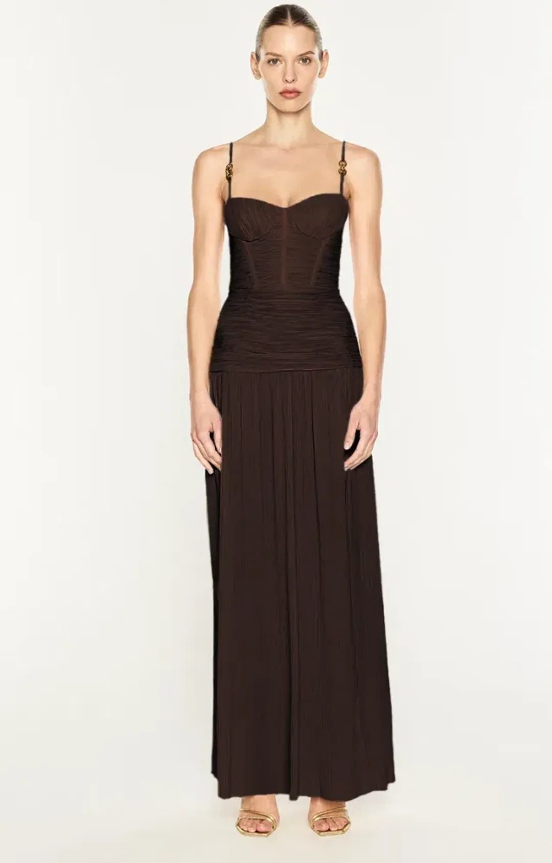 Manning Cartell Double Time Pleat Dress 10 for rent on The Volte - main image