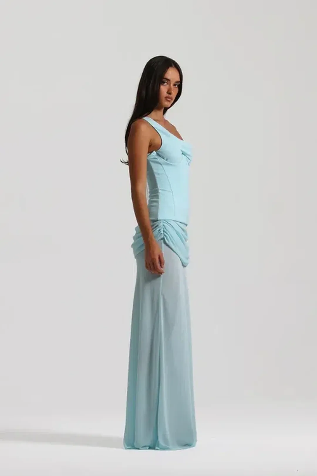 NATALIE ROLT CADENCE GOWN BABY BLUE / SIZE 8 for rent on The Volte - main image