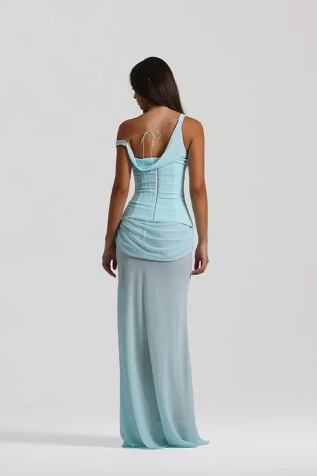 NATALIE ROLT CADENCE GOWN BABY BLUE / SIZE 8 for rent on The Volte - main image