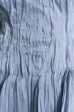 Aje Gleam Gown Metallic Blue, Size 4 for rent on The Volte - image 4