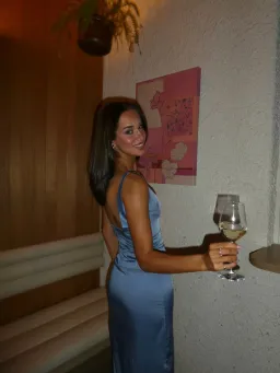 Ance Gria Atlein Gown Maxi Blue Size S for rent on The Volte - image 4