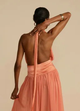 Arcina Ori Serena Dress Maxi Coral Size S for rent on The Volte - image 7