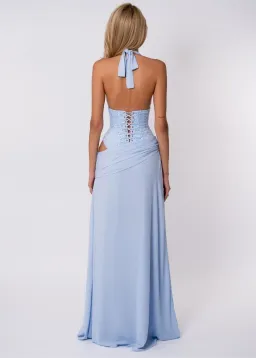Fenity Fashion Crystal Maxi in Blue for rent on The Volte - image 2